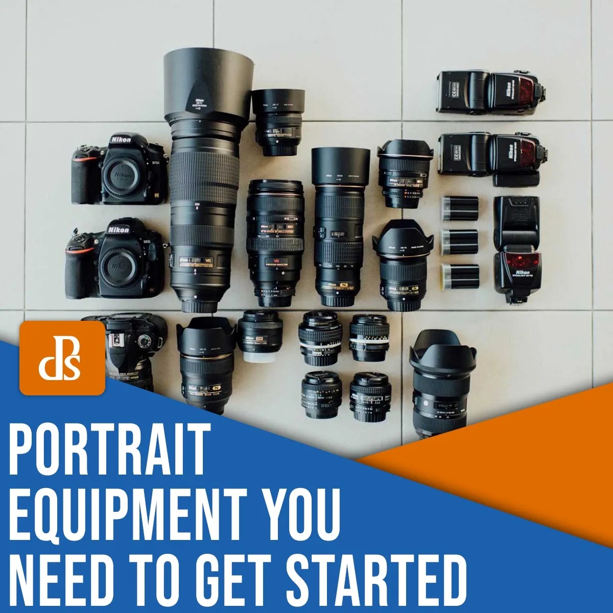 Essential Pieces of Portrait Photography Equipment for 2024